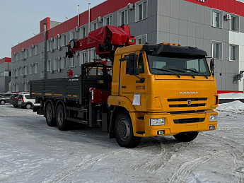 Бортовой КАМАЗ 65115 с КМУ HORYONG HRS216 (без сп/места)_0